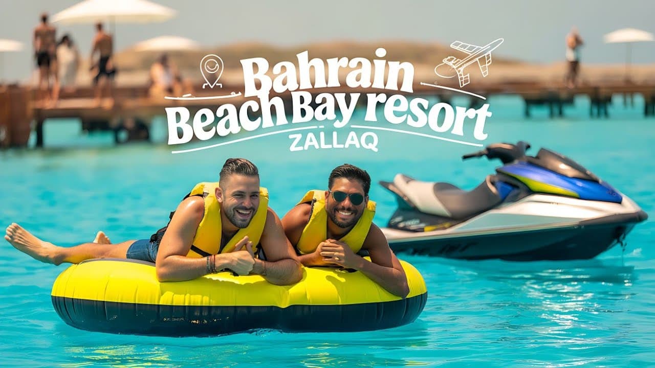Bahrain beach bay - YouTube thumbnail 6